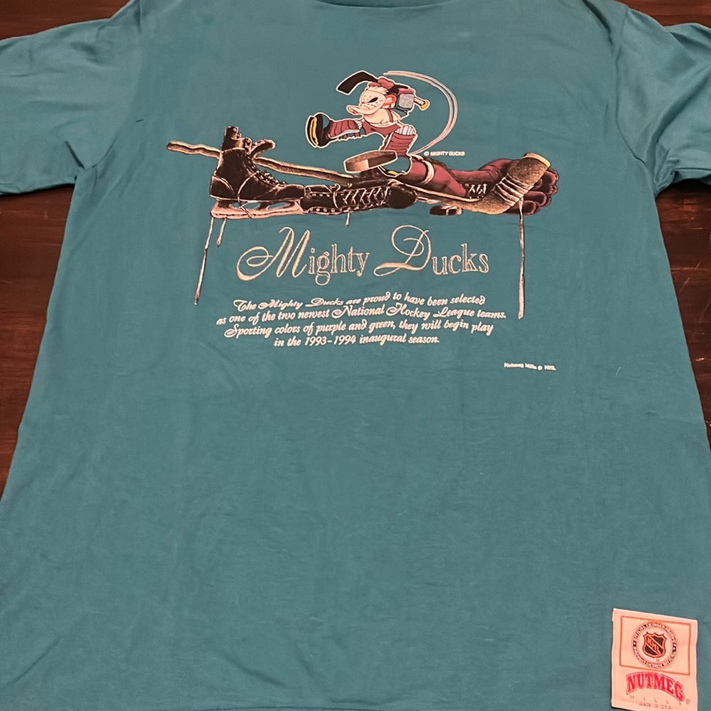 Vintage Mighty Ducks Large T-shirt